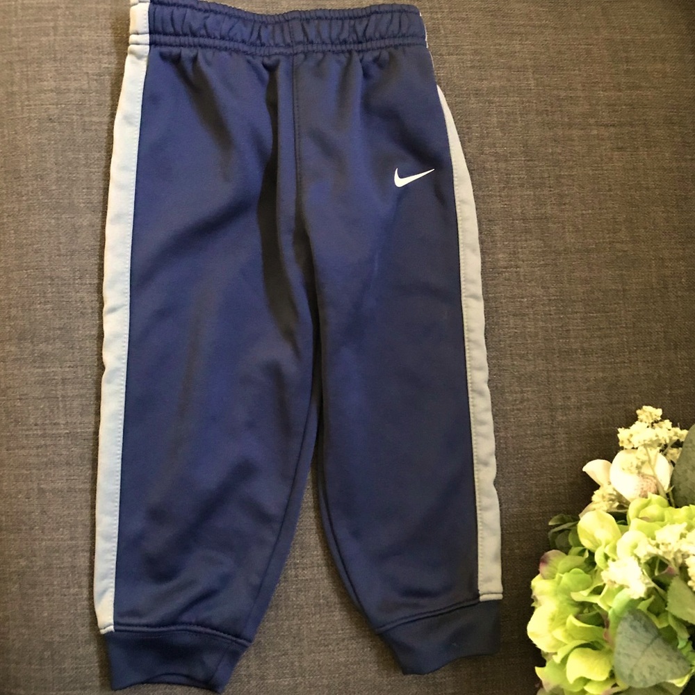 Nike Dri-Fit 24m Toddler/Boy Blue Athletic Training Pants